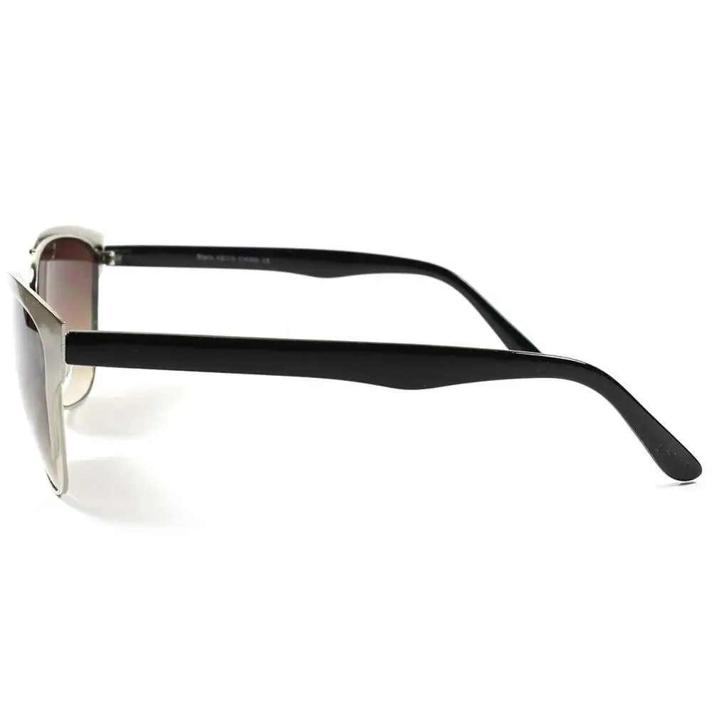 Classic Vintage Retro 60s Style Fashion Silver Womens Cat Eye Hot Sunglasses